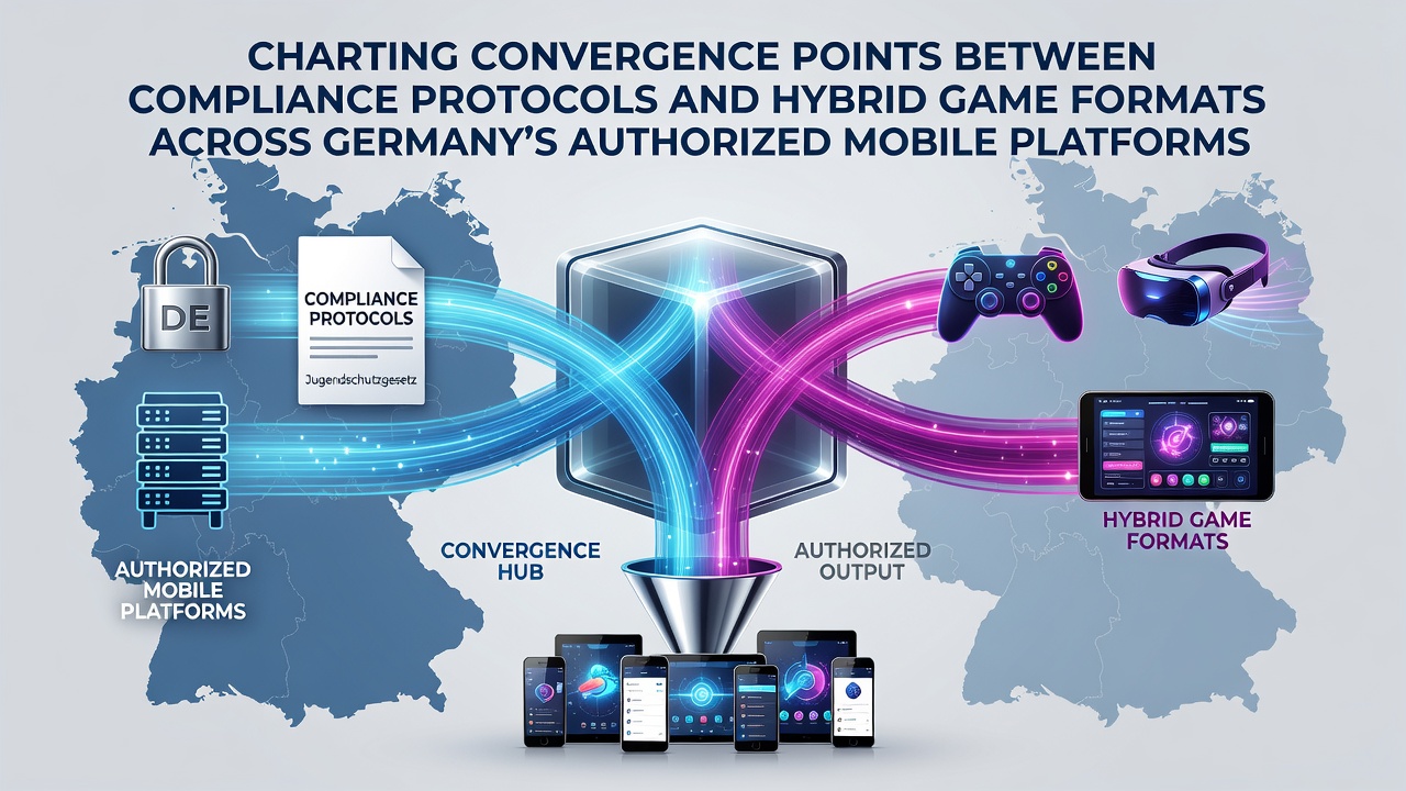 Darstellung der Schnittstellen zwischen Compliance und hybriden Formaten auf deutschen Mobilplattformen