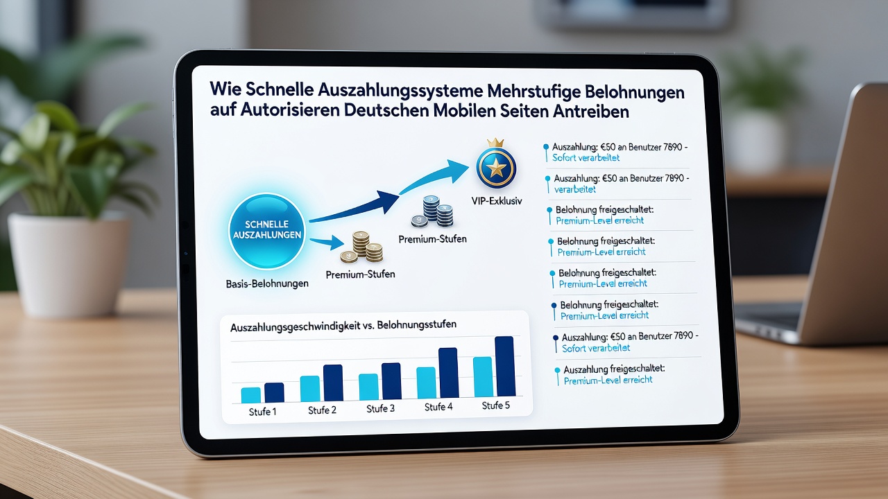 Beispiel für gestaffelte Belohnungssysteme mit schneller Auszahlungsoption in deutschen Mobile-Casinos