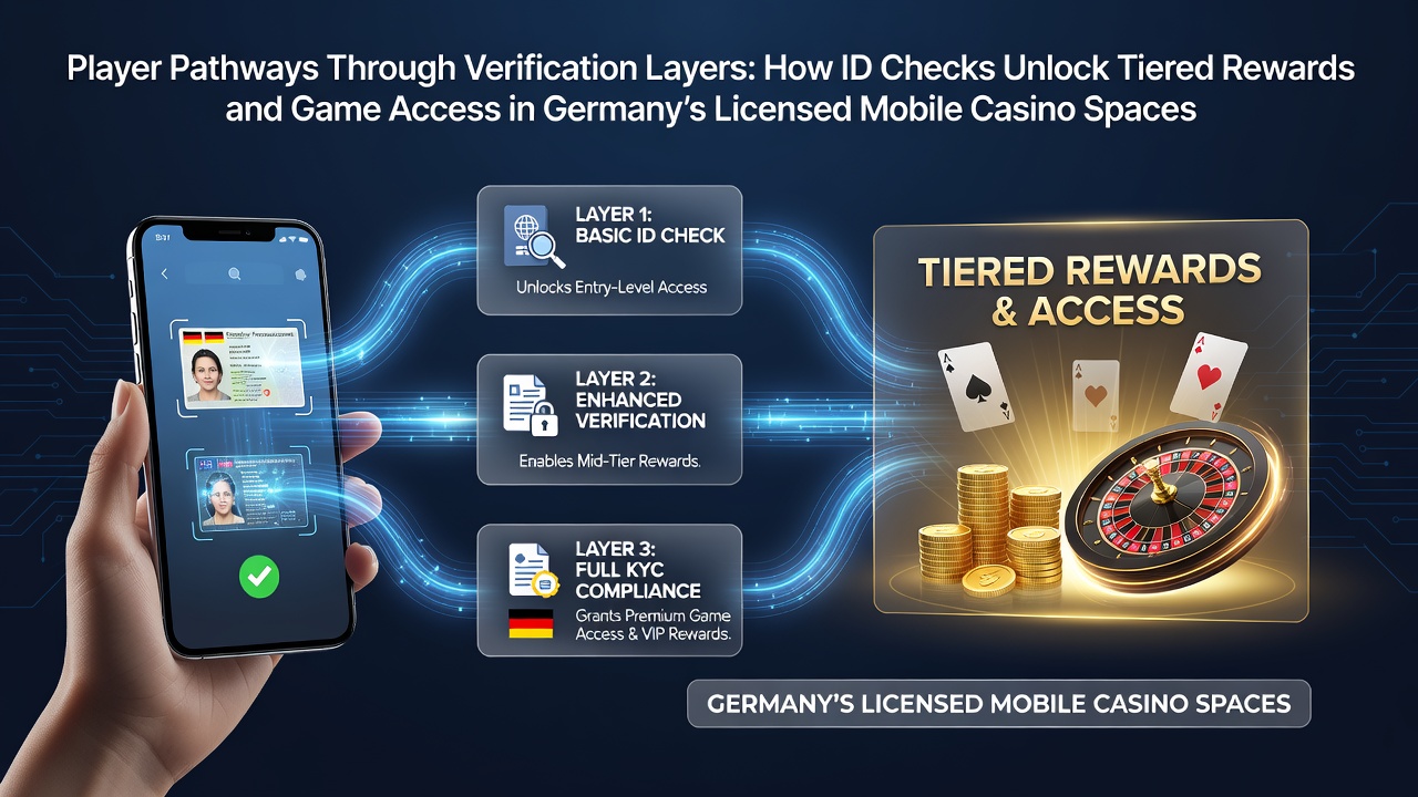 Darstellung von Verifizierungsschichten und gestaffelten Belohnungssystemen in deutschen Mobile-Casinos
