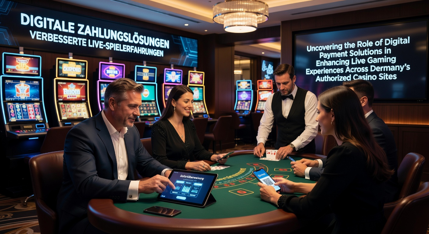 Digitale Zahlungslösungen in deutschen Live-Casinos