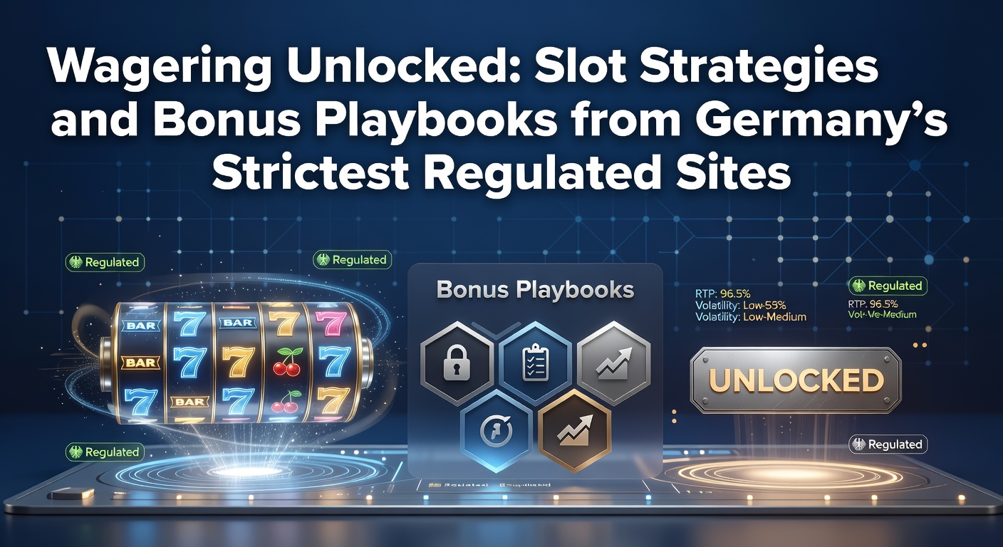 Bunte Slot-Maschinen mit leuchtenden Symbolen und Wettoptionen auf einem regulierten deutschen Casino-Bildschirm, die Strategien und Boni symbolisieren